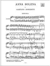 Anna Bolena. Relié - DONIZETTI - Partition - Opéras